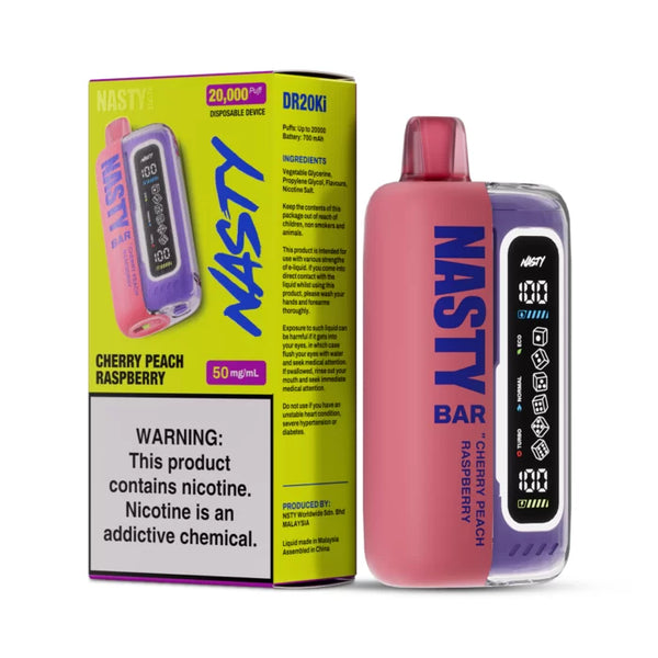 Nasty Bar 20000 puff - Cherry Peach Raspberry