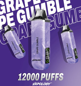 Vapology  - 12000 Grape Gumble