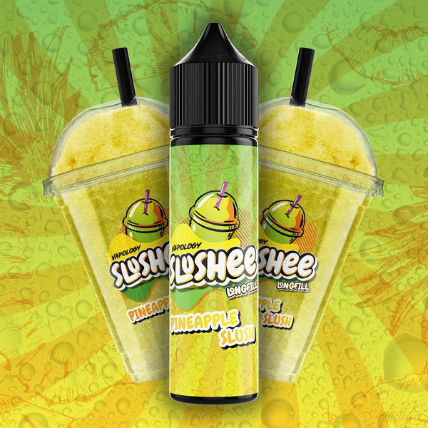 Vapology Salts/MTL Flavour Shot - Pineapple Slush 60ml Long Fill