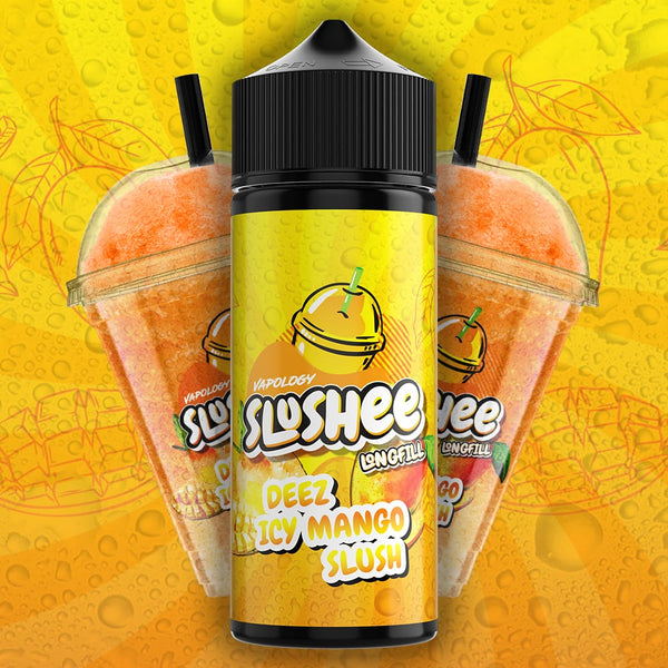 Vapology Flavour Shot- Deez Icy Mango Slush 120ml Long Fill