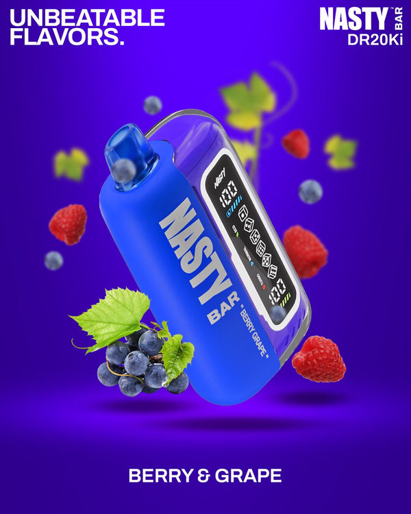 Nasty Bar 20000 puff - Berry Grape