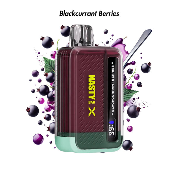 Nasty X Bar 9000 puff - Blackcurrant Berries