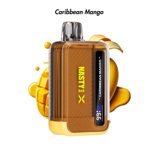 Nasty X Bar 9000 puff - Caribbean mango