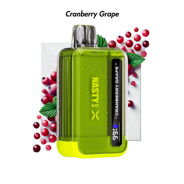 Nasty X Bar 9000 puff - Cranberry Grape