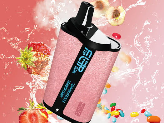 Flip Tip Dual 10000 - Summer Peach & Rainbow Candy 5%