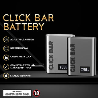 Cloud Burst- Peach Lychee 7000+Free Click Bar Battery