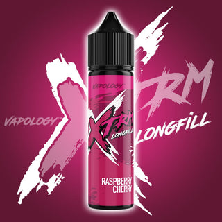 Xtrm Salts/MTL Flavour Shot - Raspberry Cherry 60ml Long Fill