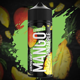 Vapology Flavour Shot- Mango Pineapple 120ml Long Fill