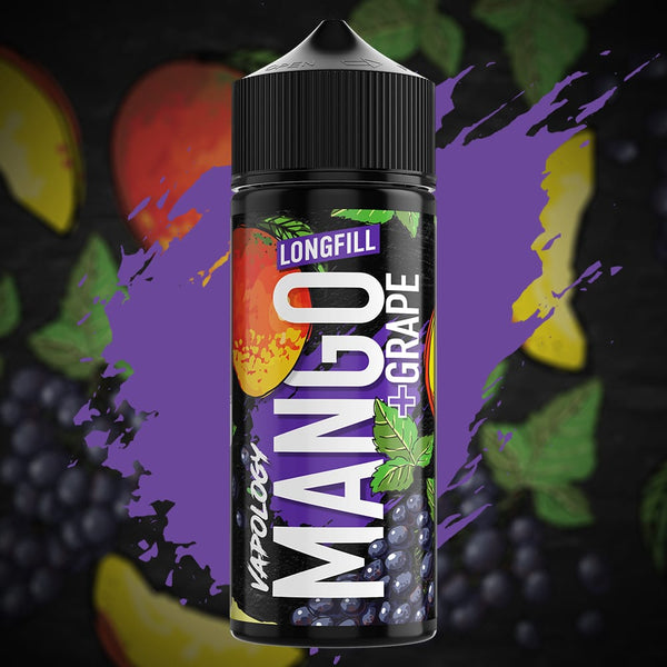 Vapology Flavour Shot- Mango Grape 120ml Long Fill