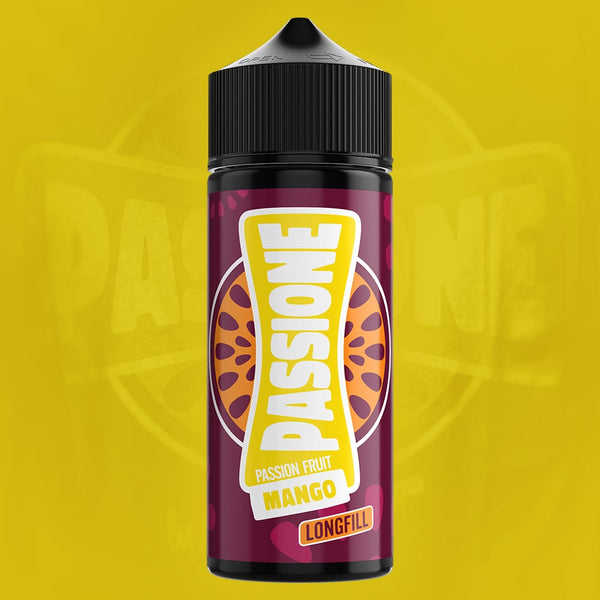 Passione Flavour Shot- Passion Fruit Mango 120ml Long Fill