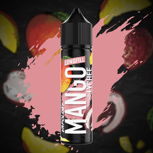 Vapology Salts/MTL Flavour Shot - Mango Lychee 60ml Long Fill