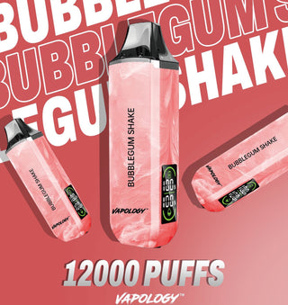 Vapology  - 12000 Bubblegum Milkshake