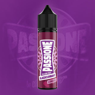 Passione Salts/MTL Flavour Shot - Passion Fruit Blackcurrant  60ml Long Fill