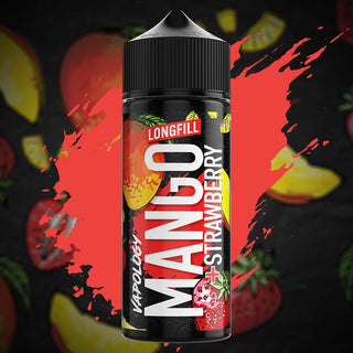 Vapology Flavour Shot- Mango Strawberry 120ml Long Fill