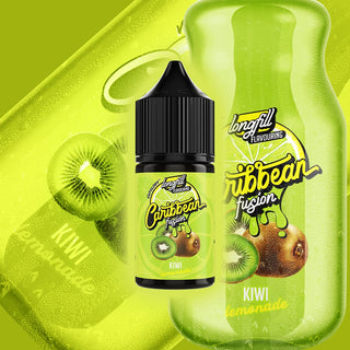 Caribbean Fusion Salts/MTL Flavour Shot - Kiwi Lemonade 30ml Long Fill