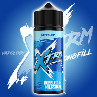 Xtrm Flavour Shot- Bubblegum Milkshake 120ml Long Fill