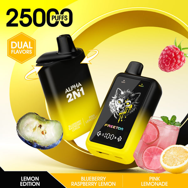 Freeton Alpha 2in1 25k - Blueberry Raspberry Lemon + Pink Lemonade