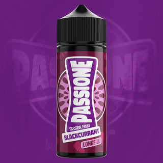 Passione Flavour Shot- Passion Fruit Blackcurrant 120ml Long Fill